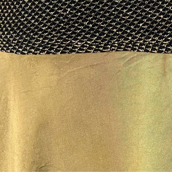 JS COLLECTIONS Metallic Gold Sleeveless Maxi Dress Evening Gown Size 12 - Picture 12 of 16